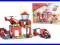 ZESTAW KLOCKÓW STRAŻ POŻARNA,REMIZA
