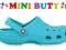 CROCS CLASSIC 33-34 KLAPKI AQUA 2/4 MINIBUTY