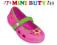 CROCS KELLEY BALERINKI C7 FUCHSIA 24 MINIBUTY
