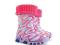 Dziecięce Kalosze, kaloszki Demar 2 serca r. 26/27