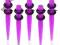 ROZPYCHACZ FIOLETOWY AKRYL-O-RINGS--TAPER--3,2 mm