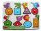 Melissa&Doug   Drewniane puzzle __ 8 ele._ 3+