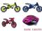 maxx wypas Rowerek biegowy RACER +  KASK
