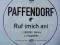 Paffendorf - Ruf (Mich An)  MAXI K01