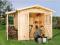 Promocyjny Domek ogrodowy Bława drewniany ogrodowy