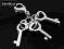 Zawieszka Charms Antyalergiczne KLUCZE K1535