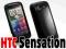 HTC Sensation Z710e XE | PIANO Black Etui +2xFOLIA