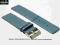 PASEK DO ZEGARKA 22 mm DILOY 327.22.16 NIEBIESKI