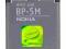 ORYG. BATERIA Nokia BP-5M 8600 5610 6220Classic