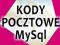 Baza Kodów pocztowych - Kody Pocztowe Mysql