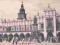 KRAKÓW. POMNIK MICKIEWICZA NA TLE SUKIENNIC [5918]