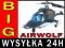 42 CM WIELKI HELIKOPTER AIRWOLF ZDALNIE STEROWANY