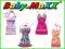Barbie Sukienki Stroje Ubrania Ubranka N4875 5 szt