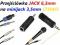 Adapter przejściówka jack 6,3 / 3,5mm mikrofon XLR