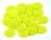 Żetony DUŻE (pchełki) - żółte - pakiet 10 szt.