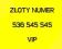 ZŁOTY NUMER  536 545 545 - WYPRZEDAŻ!!!