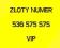 ZŁOTY NUMER  536 575 575 - WYPRZEDAŻ!!!