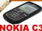 SOLID BLACK MOCNE ETUI DO NOKIA C3 C3-00