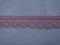 Koronka stylonowa 9mm. RÓŻOWA / NR. 312