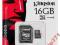 KINGSTON microSD 16GB 1-adapter! SKLEP RENATTO