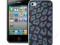 PURO Leopard - Etui iPhone 4/4S (czarny)