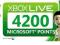 ** XBOX LIVE 4200 POINTS MICROSOFT EU/PL **