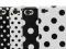 HARD DOTS groszki BACK COVER iPhone 4 4s + FOLIA