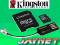 KINGSTON 16GB micro SDHC 16 GB Class 4 +ad SD +USB