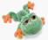 Żaba Rzekotka Drzewna Ribbett 23 cm Maskotka RUSS