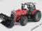 MASSEY FERGUSON Z ŁADOWACZEM TRAKTOR BRUDER 02042