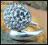 Cyrkonie pierścionek biżuteria srebrna r 12,F33