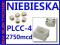 Dioda LED SMD PLCC-4 niebieska 0.5W 2750mcd #Y38