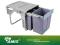 KOSZ SEGREGATOR NA ŚMIECI 450 MM - CLG-606-3 AMIX
