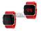 ZEGAREK JELLY CZERWONY RED LED HIT GWARA AK187C
