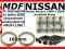 Dystanse MDF Nissan Navara 99-05 drzwi przód D40