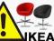 IKEA SKRUVSTA FOTEL OBROTOWY BIURO 2 wzory SZYBKO