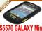 SOLID BLACK ETUI SAMSUNG S5570 GALAXY Mini +FOLIA
