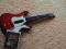 EURO biało czerwona metallica  guitar hero gitara