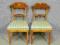 Krzesła 2 szt, komplet. para