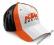 Czapka z daszkiem KTM TEAM CAP WHITE ORANGE 2012