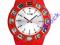 Zegarek z funkcją telefonu Burg Berlin, czerwony