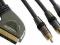 Profesjonalny kabel SCART / 3xCinch 1,5m HCK997515