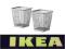 Ikea DOKUMENT Pojemnik na ołówki, 2szt. kolory***