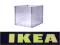 Ikea LEKMAN Pudełko, przezroczysty, kolory+ gratis