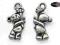(Char3)- 2szt. zawieszka Charms misiu