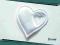 Piękne duże grube serca puchate_____ A-20 białe