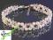 BR161 BRANSOLETKA SWAROVSKI ELEMENTS ślub ślubna