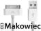 KABEL APPLE USB IPHONE 3G 3GS 4 4S ORYGINALNY W-WA