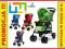 WÓZEK SPACEROWY MONACO CARETERO 2012 FOLIA+OSŁONKA