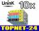 10x DO EPSON R240 RX400 RX425 RX430 T0551 T0554